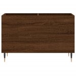 vidaXL Armoire à disques chêne marron 74 5x38x48 cm bois d'ingénierie