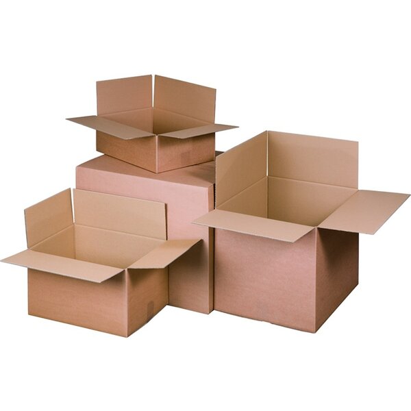 Lot de 25 cartons d'emballage 395 x 295 x 140 mm