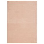 vidaXL Tapis HUARTE à poils courts doux lavable rouge clair 120x170 cm