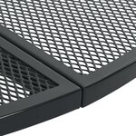 vidaXL Ensemble de chaises de jardin empilables 7 Pièces anthracite