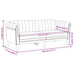 vidaXL Ensemble de canapés 2 Pièces marron velours