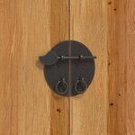 vidaXL Ensemble de meubles de salle de bain 2 Pièces bois de pin massif