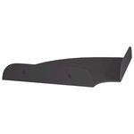 vidaXL Étagère flottante avec étagère 4 Pièces Noir 15 x 15 x 2 cm