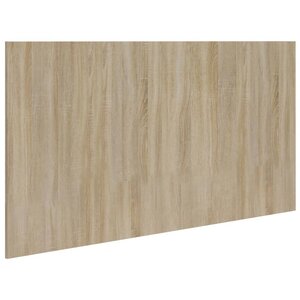 vidaXL Tête de lit Chêne sonoma 160x1 5x80 cm Bois d'ingénierie