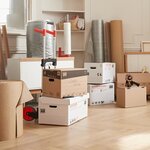 Pack and Move - Lot 20 cartons stockage - 40 x 30 x 30 cm - Poignées renforcées - 1 marqueur offert