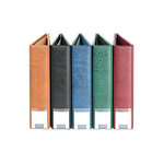 Reliure Publica M Lindner à 4 anneaux. Couleur - Bordeaux