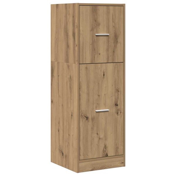 vidaXL Armoire d'apothicaire chêne artisanal bois d'ingénierie