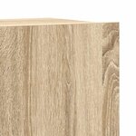 vidaXL Ensemble de meubles TV 4 Pièces Chêne sonoma Bois d'ingénierie