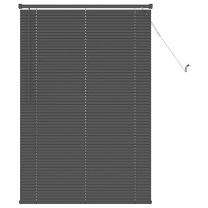 vidaXL Store Vénitien Réglable Gris Argenté 150 x 70 cm PVC