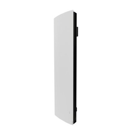 Radiateur électrique chaleur douce Divali connecté vertical 1500 W Blanc Carat - L 430 mm x H 1520 mm