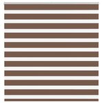 vidaXL Store zèbre marron 150x150cm largeur du tissu 145 9cm polyester