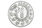 Pièce de monnaie 5 euro Portugal 2023 argent BE – Miragaia Longicollum
