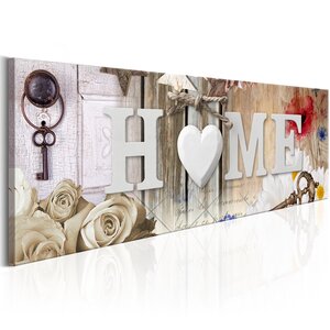 Tableau - domestic chronicle l x h en cm 135x45