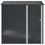 vidaXL Cabanons de jardin Anthracite 203 x 85 5 x 200 cm Métал