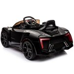 Voiture electrique coupé sport pour enfant (35w) avec système audio  porte ouvrable  amortisseurs et télécommande parentale