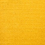 vidaXL Voile d'ombrage 160 g/m² Jaune 2 5x5 m PEHD