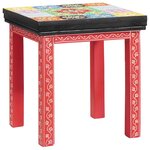 vidaXL Tables à empiler 3 Pièces en bois massif