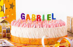 Bougies d'anniversaire gabriel et gabrielle