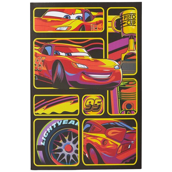 Carte anniversaire cars flash mcqueen - draeger paris