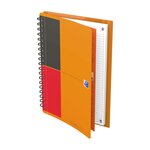 MEETINGBOOK B5 160P 90g lignée 6MM couverture polypro OXFORD