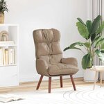 vidaXL Fauteuil relaxant Cappuccino 69 x 74 x 93 cm Faux cuir
