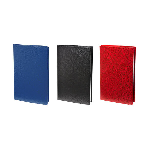 Agenda spiralé NOTE 16 S avec répertoire Impala 16x16 cm Noir Quovadis