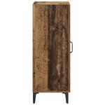 vidaXL Buffet Bois ancien 34 5 x 34 x 90 cm Bois d'ingénierie