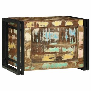 vidaXL Boîte de Rangement 60 x 40 x 41 cm Bois de récupération