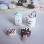 Mallette fimo kawaii family