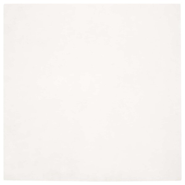 vidaXL Tapis en Fourrure Synthétique de Lapin Olite Crème 240 x 240 cm