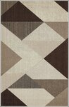 Tapis de salon MIRAN 160 x 230 cm - Marron