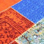 Vidaxl tapis de couloir multicolore 80x100 cm