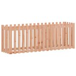 vidaXL Lit surélevé de jardin design de clôture bois douglas massif
