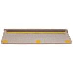 vidaXL Tapis d'escalier 15 Pièces 65x21x4 cm Marron clair