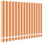 vidaXL Toile de rechange pour store banne Multicolore 350 x 200 cm
