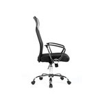 Q-Connect chaise direction - Cuir imitation - Max. supporte 130kg - Noir