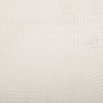 vidaXL Tapis IZA poils courts style scandinave crème 200x280 cm