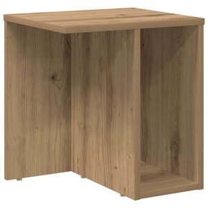 vidaXL Table d'appoint Chêne artisanal 37 x 32 x 40 cm