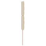 vidaXL Tête de lit Hauteur réglable avec tête de lit Crème 80 cm tissu