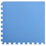 vidaXL Tapis de sol de piscine 12 Pièces Bleu 4 32 ㎡ Mousse EVA