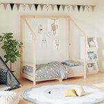 vidaXL Cadre de lit pour enfant 70x140 cm bois de pin massif
