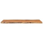 vidaXL Dessus de table 80x40x2 5 cm rectangulaire bois massif acacia