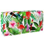 vidaXL Set de coussins de palette Floral 2 Pièces Motif de feuille