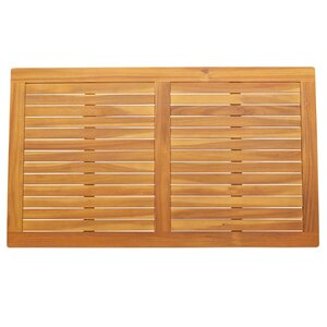 vidaXL Plateau de table Marron 120 x 70 x 2 cm Bois d'acacia massif