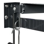 vidaXL Auvent rétractable automatique anthracite 5x3 m