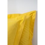 TODAY housse de couette 100% coton - 220x240 cm - Jaune safran TODAY