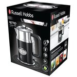 Russell hobbs bouilloire retro noir classique 2400 w 1 7 l