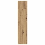 vidaXL Bibliothèque chêne artisanal 80x24x109 cm bois d'ingénierie