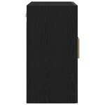 vidaXL Meuble mural Chêne noir 60 x 30 x 60 cm Bois d'ingénierie
