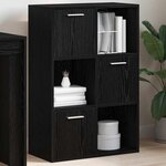 vidaXL Armoire de rangement Blanc 60x29 5x90 cm Bois d'ingénierie